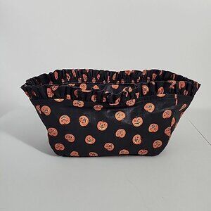 Longaberger fabric  jack o lantern liner 1995 Pumpkin basket